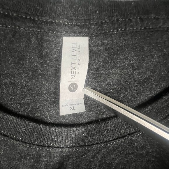 Universal Studios Florida Next Level XL Gray Short Sleeve Fitted Crew Neck Tee - Picture 4 of 7